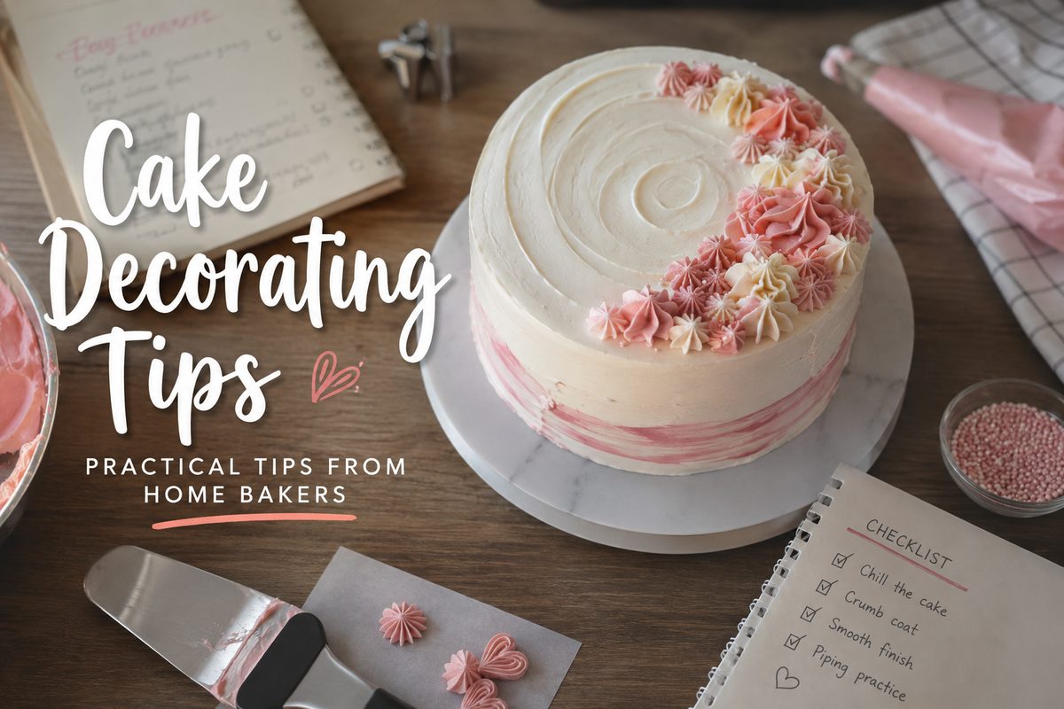 Cake decorating tips that actually make a difference